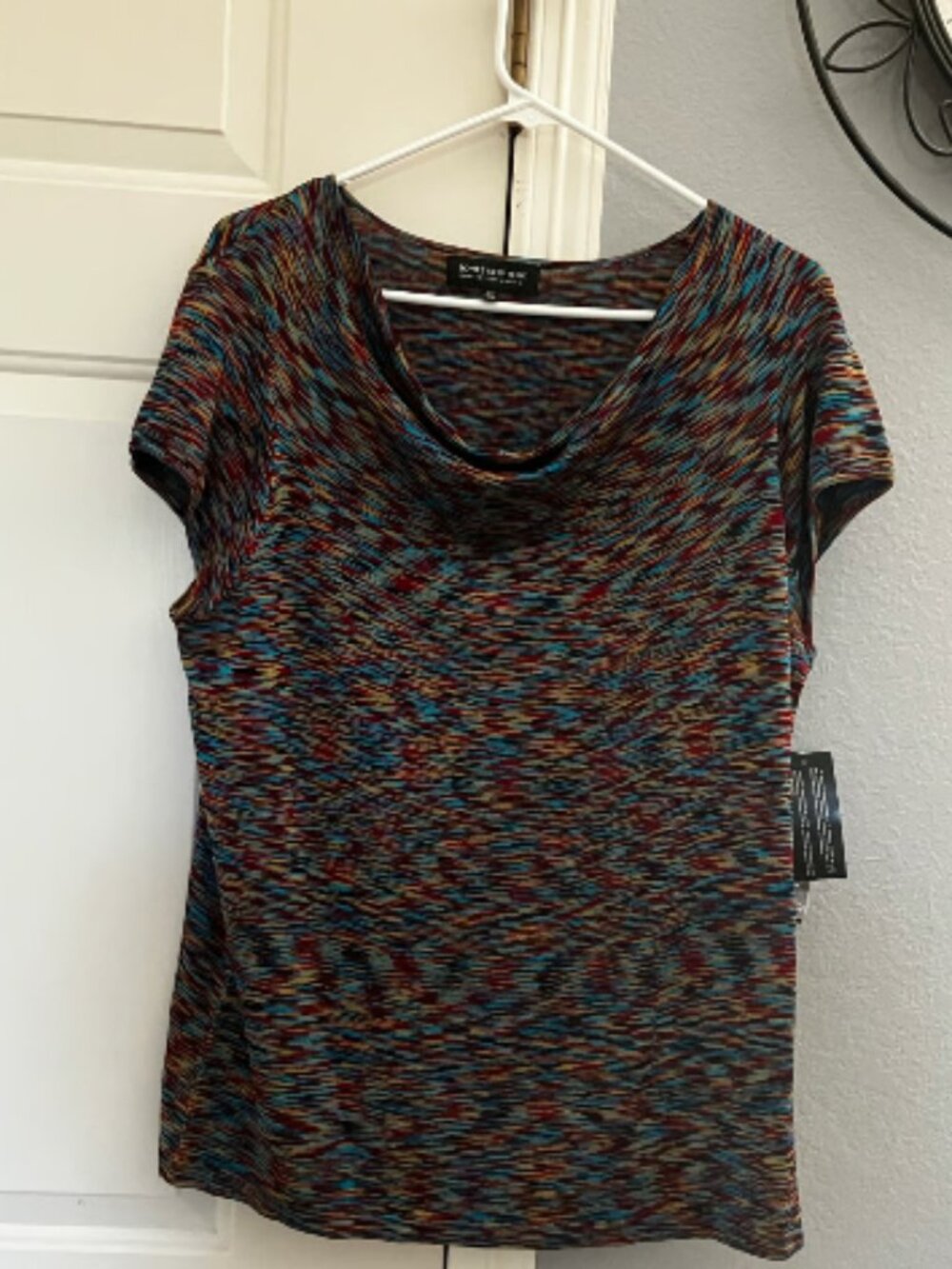 NWT Jones New York brand Multi Colored Top Size 2X